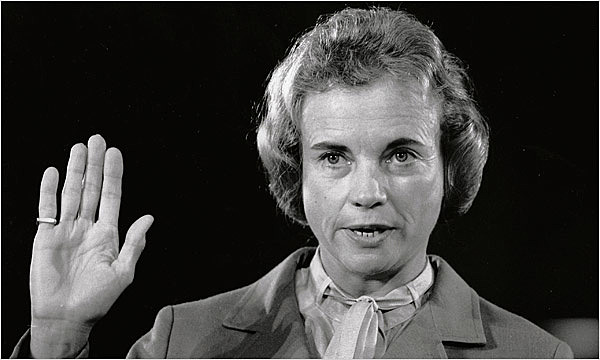 Sandra Day O'Connor Appointed to the supreme Court