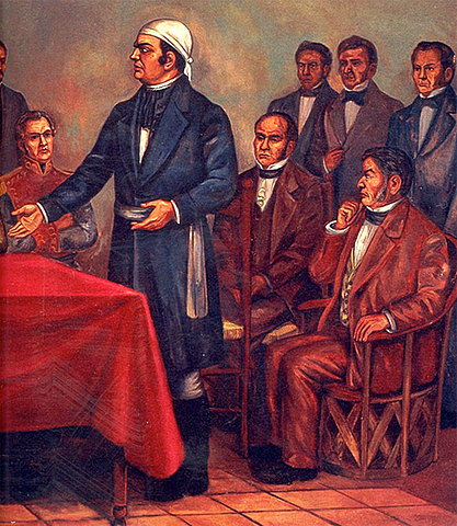 The Chilpancingo Congress is inaugurated and the Sentiments of the Nation written by Morelos are read.