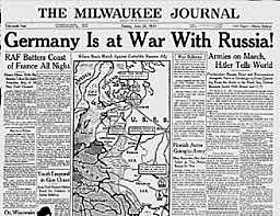 Germany Invades the Soviet Union