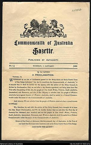 Commonwealth of Australia
