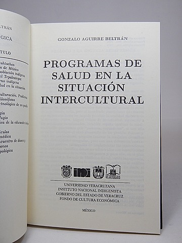 Los programas de salud en la situación intercultural