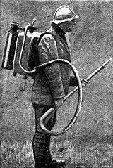 Lanzallamas Flammenwerfer M.16.