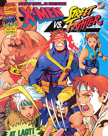 X men vs Street fighter