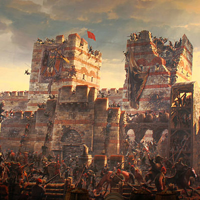 Timeline:  The fall of Constantinople