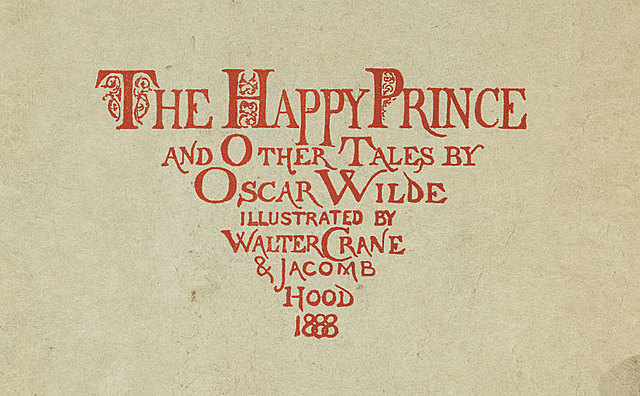 Publised "The Happy Prince and Other Tales"
