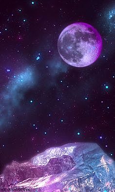 El sol, la luna y las estrellas.