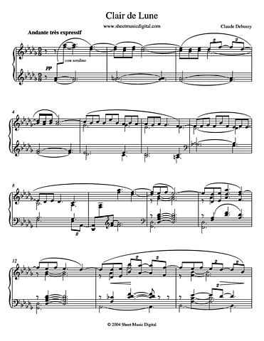 Claude Debussy- Suite bergamasque