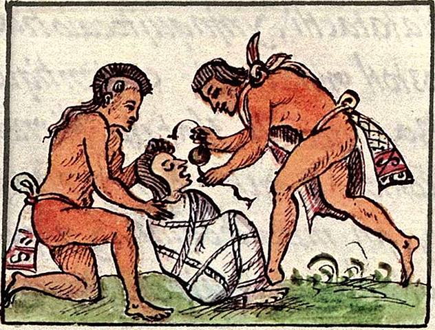 LOS MAYAS Y LOS AZTECAS