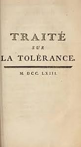 Tratado sobre la tolerancia - Voltaire