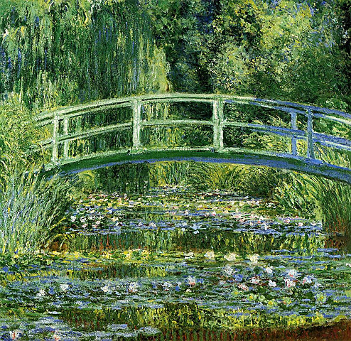 Pont sobre ninfeas - Monet