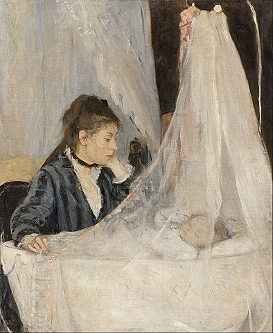 La cuna - Berthe Morisot