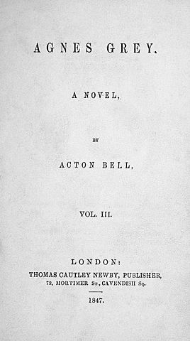 Anne Brönte: ´´Agnes Grey´´
