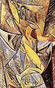 Desnudo con paños. Cubismo experimental, 1907-1909