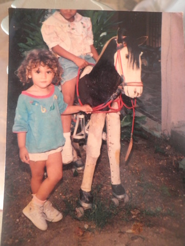 in the garden of the house.