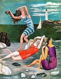 Las bañistas. Etapa neoclásica, 1918-1925