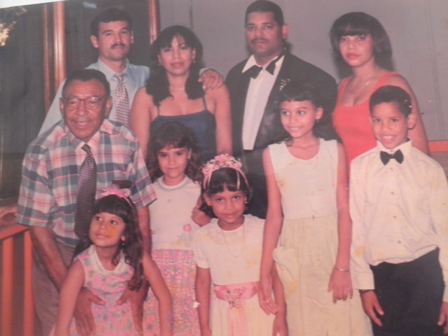 at the wedding of my aunt