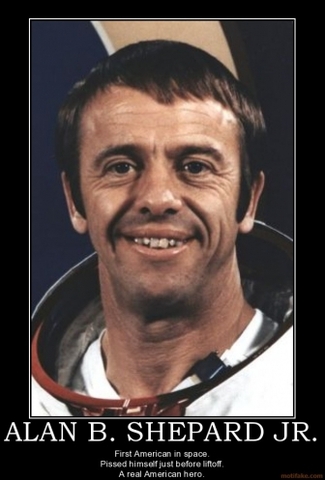 First American enters space