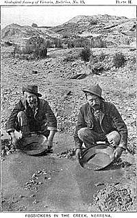 Discovery of gold in Australia