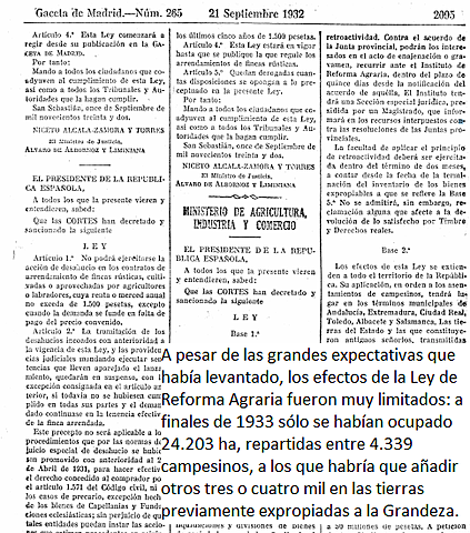 Ley de Reforma Agraria de España de 1932