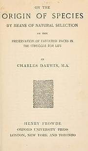 On the Origin of Species by Means of Natural Selection