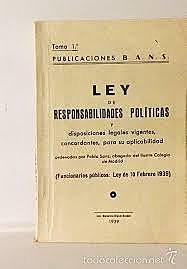 Ley de Responsabilidades Políticas