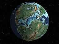 Primeros grandes movimientos de las placas tectónicas