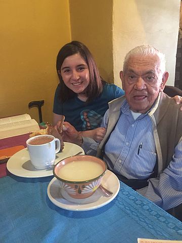 El cumpleaños de mi biabuelo