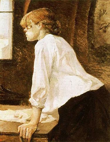 Toulouse Lautrec- La Blanchisseuse
