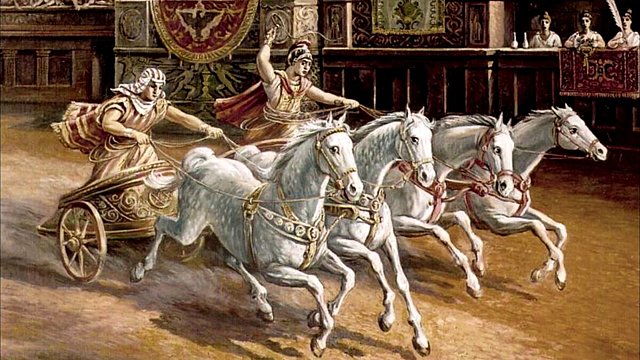 Dieses Jahr kamen Wagen und  Pferderennen