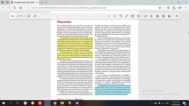 Fundamentos de Marketing - Stanton, W.