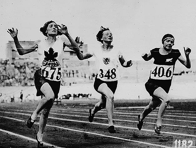 Von diesem Moment durften auch Frauen an den Olympischen Spielen teilnehmen