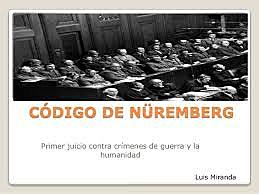 Código de Núremberg, juicio de los doctores