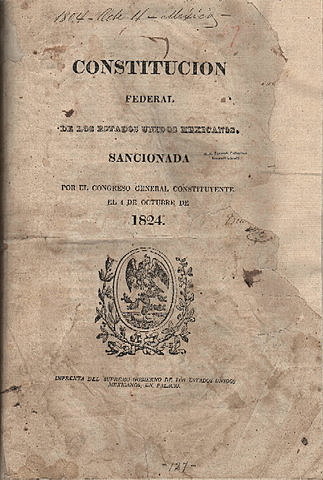 Constitucion Federal de Centroamerica 1824