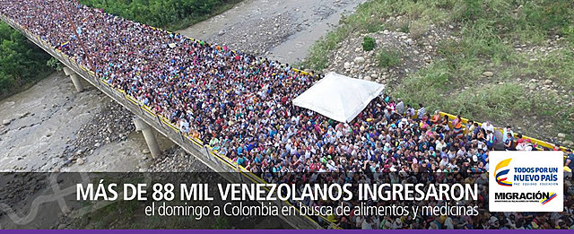 MIGRACIÓN DE VENEZOLANOS A COLOMBIA