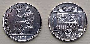 La peseta, unidad monetaria española