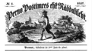 Ilmub esimene eestikeelne ajaleht "Perno Postimees"