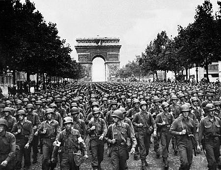 The liberation of Paris