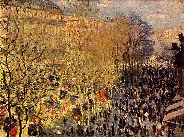 Claude Monet - Boulevard des Capucines a París