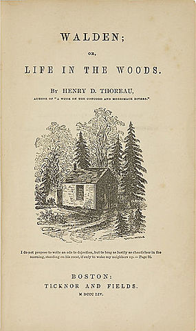 H.D. Thoreau "Walden"