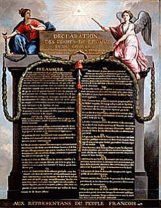 DEKLERACIJA O ČOVEKOVIH IN DRŽAVLJANJSKIH PRAVICAH V FRA