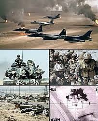 First gulf war starts