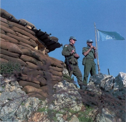 Canadian peace keepers in Cypress