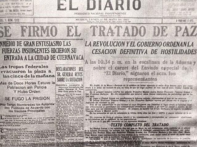 Firma de tratados en Ciudad Juárez