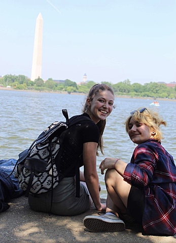 Renee Visits Washington DC with the Band