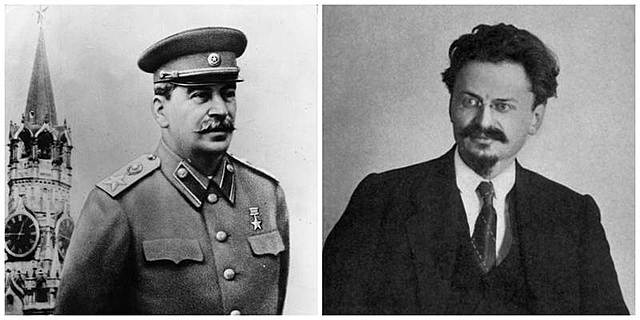Disputa entre Stalin e Trotsky