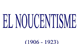 Timeline: El Noucentisme