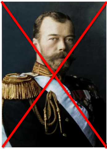 The Czar Steps  Down