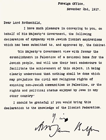 Declaración Balfour.