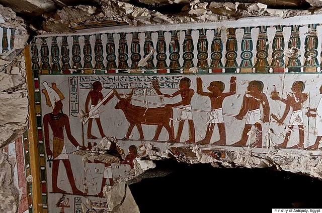 Murales from Egyptian tombs