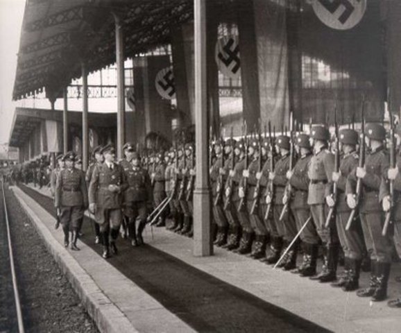 Germany occupies Hungary